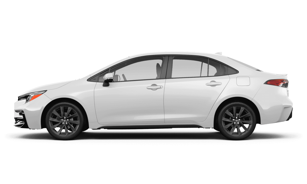 Toyota Corolla Hybrid  - Side view Toyota Corolla Hybrid  - Side view